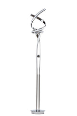 Munich LED Chrome 63" Floor Lamp // Dimmable  | Finesse -  Home Elegance USA
