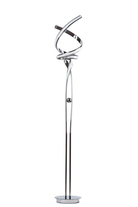 Munich LED Chrome 63" Floor Lamp // Dimmable  | Finesse -  Home Elegance USA