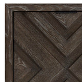 Barrett Oak Cabinet Dark Charcoal - Black by Uttermost - View 10