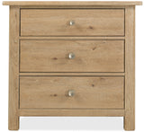 Driftwood Three-Drawer Nightstand Buckboard - Light Brown by Hooker Furniture - View 2