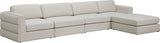 Beckham - Modular Sectional 5 Piece - Beige - Fabric | Home Elegance USA