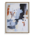 Variant Abstract Framed Print - Blue by Uttermost - View 1
