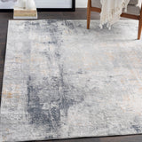 Paoli Abstract 8 X 10 Rug - Gray by Uttermost - View 2