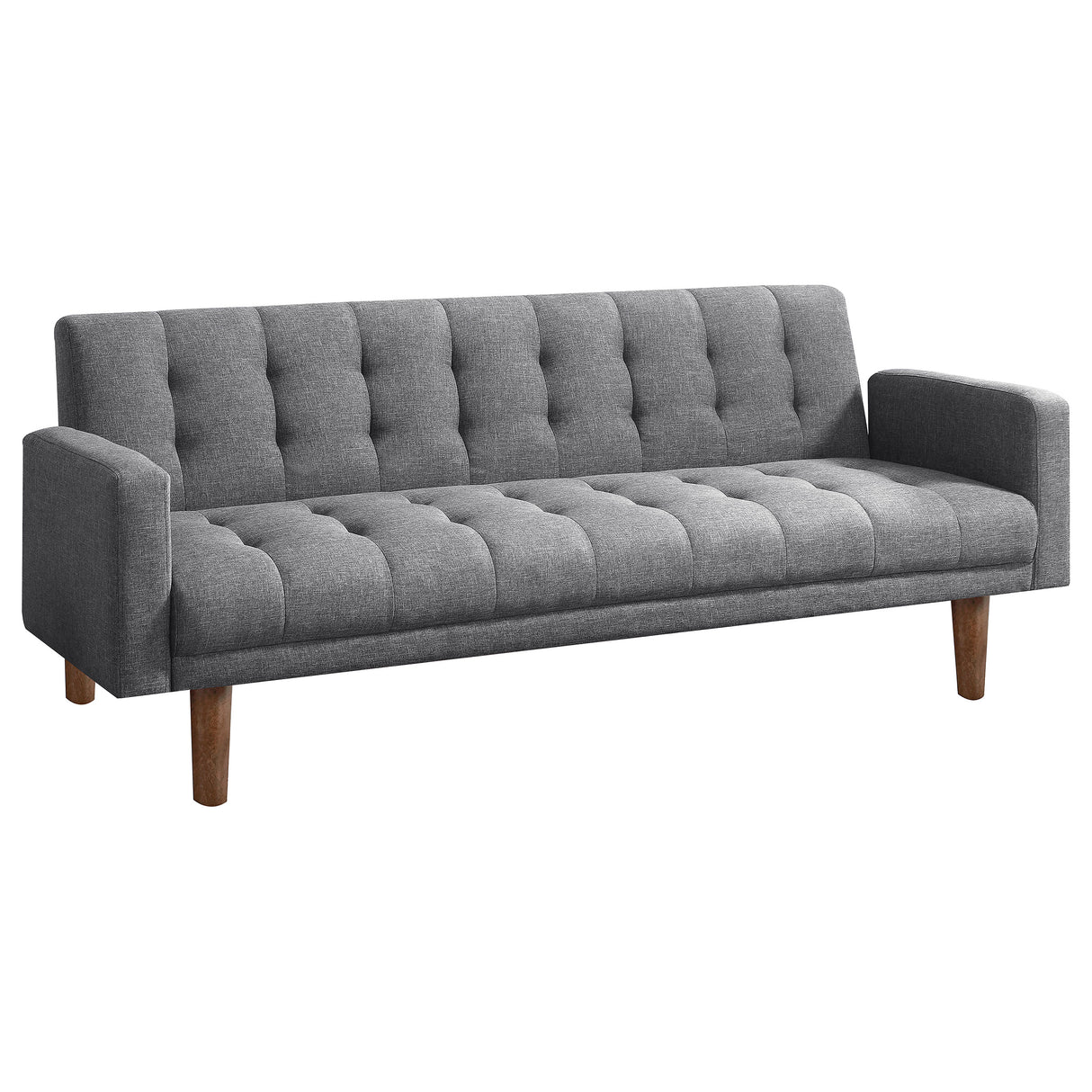 Sofa Bed - Sommer Tufted Sofa Bed Grey