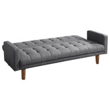 Sofa Bed - Sommer Tufted Sofa Bed Grey