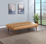 Sofa Bed - Jenson Multipurpose Upholstered Tufted Convertible Sofa Bed Saddle Brown