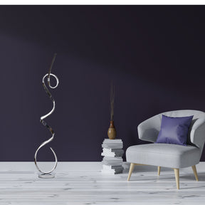 Amsterdam LED Dimmable 63" Floor Lamp // Chrome  | Finesse - Home Elegance USA