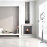 Munich LED Chrome 63" Floor Lamp // Dimmable  | Finesse -  Home Elegance USA