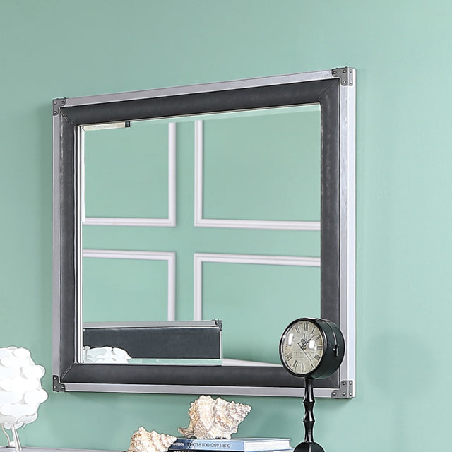 Acme - Orchest Mirror 36139 Gray Finish