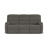 Arlo Transitional Fabric Power Reclining Sofa | Flexsteel