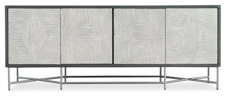 Commerce And Market Fine Lines Credenza - Dark Gray / Beige by Hooker Furniture - View 6