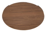 Eleana Oval Nightstand Medium Wood / Gold - Dark Brown / Gold by Hooker Furniture - View 5