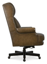 Tucker Executive Swivel Tilt Chair - Dark Brown by Hooker Furniture - View 6