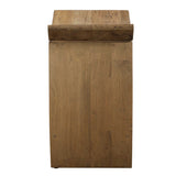 Connor Modern Wood Counter Stool - Light Brown / Black by Uttermost - View 5