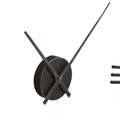 Marcelo Modern Wall Clock - Light Brown / Dark Gray by Uttermost - View 7