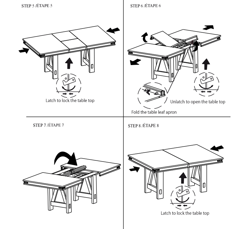 Brown Finish Rustic Look 1pc Dining Table with Butterfly Extension Leaf Solid Rubberwood Dining Furniture - B011S00096 - Home Elegance USA - 10