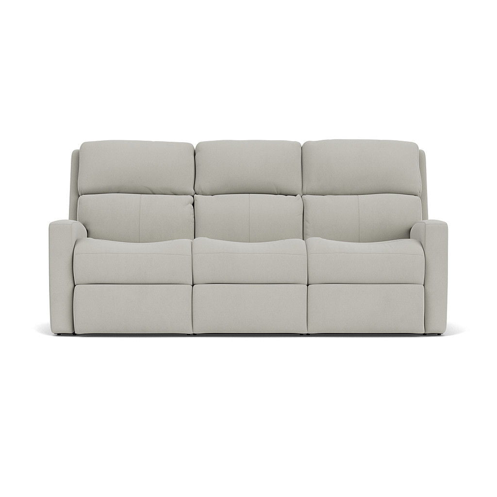 Catalina Transitional Leather Power Reclining Sofa | Flexsteel