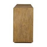 Stevenson Wood 4 Door Cabinet Natural - Light Brown by Uttermost - View 4