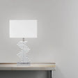 Crystal Two Tone Paved Table Lamp // 1 Light  | Finesse - sold by Home Elegance USA