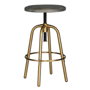 Revolve Counter Stool - Bronze by Uttermost - View 1