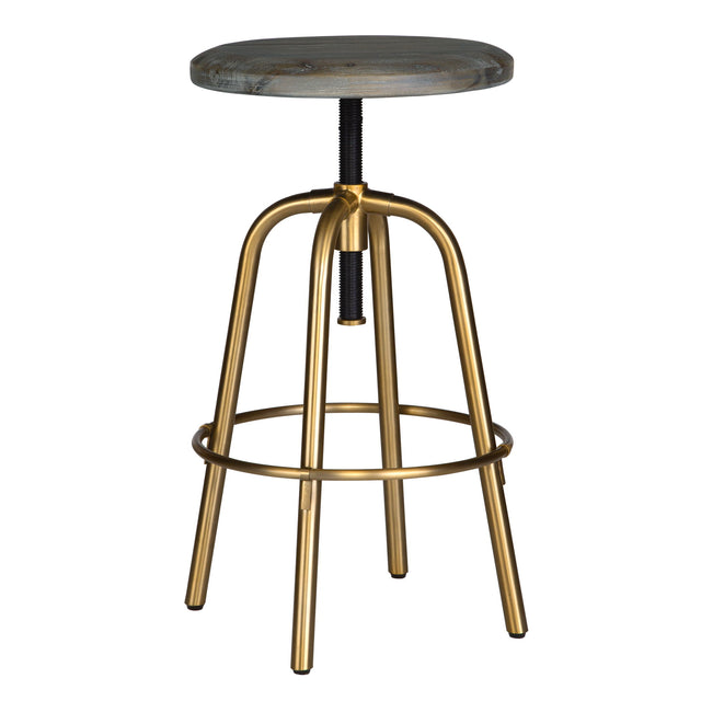 Revolve Counter Stool - Bronze by Uttermost - View 1