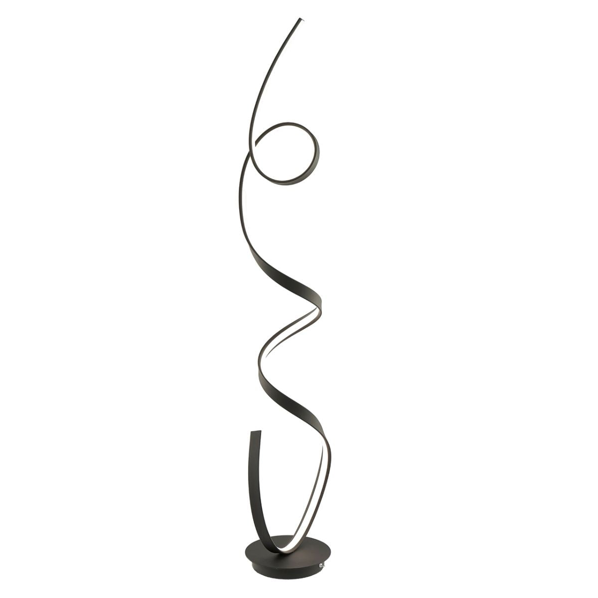Amsterdam LED Dimmable 63" Floor Lamp // Matte Black  | Finesse - Home Elegance USA