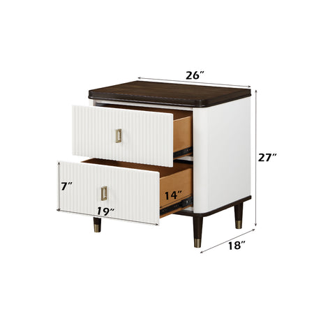 Carena 5Pcs Bedroom Set (E.King, dresser, chest, mirror, nightstand) - sold by Home Elegance USA