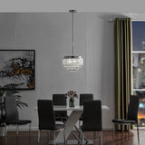Cinderella Crystal Round Chandelier Pendant // Chrome  | Finesse