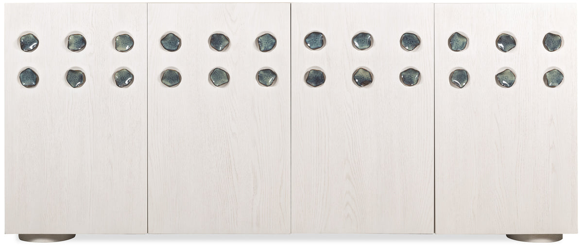 Commerce And Market Pilea Entertainment Credenza - White by Hooker Furniture - View 6
