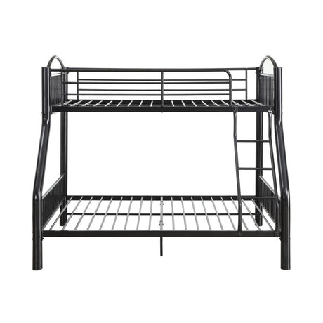 Acme - Cayelynn Twin/Full Bunk Bed 37380BK Black Finish