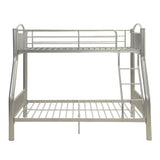 Acme - Cayelynn Twin/Full Bunk Bed 37380SI Silver Finish