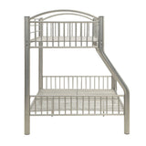Acme - Cayelynn Twin/Full Bunk Bed 37380SI Silver Finish