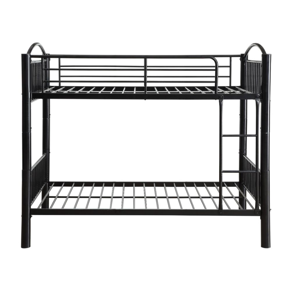 Acme - Cayelynn Twin/Twin Bunk Bed 37385BK Black Finish