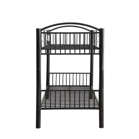 Cayelynn Twin/Twin Bunk Bed 37385BK Black Finish | Acme - 37385BK - Home Elegance USA - 3