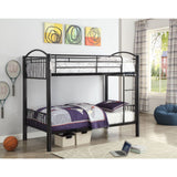 Acme - Cayelynn Twin/Twin Bunk Bed 37385BK Black Finish