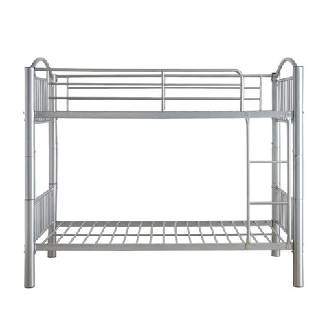 Acme - Cayelynn Twin/Twin Bunk Bed 37385SI Silver Finish