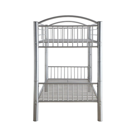 Acme - Cayelynn Twin/Twin Bunk Bed 37385SI Silver Finish