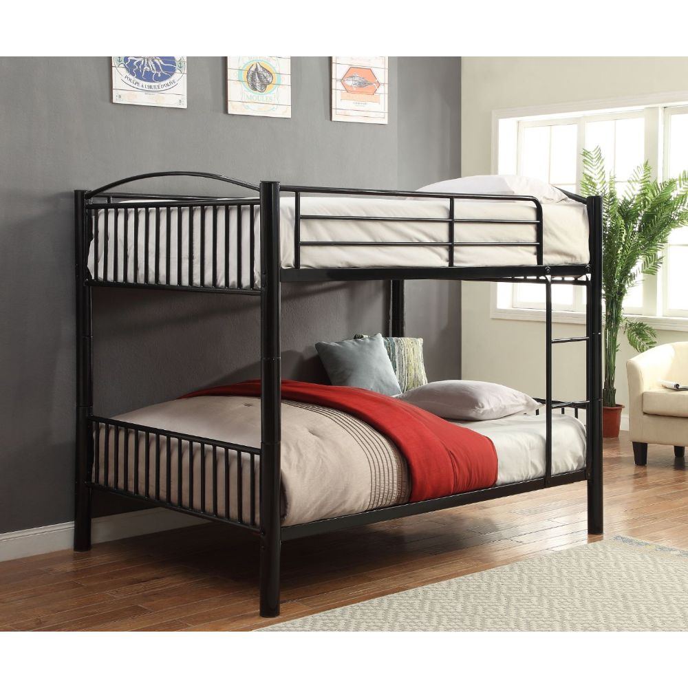 Acme - Cayelynn Full/Full Bunk Bed 37390BK Black Finish