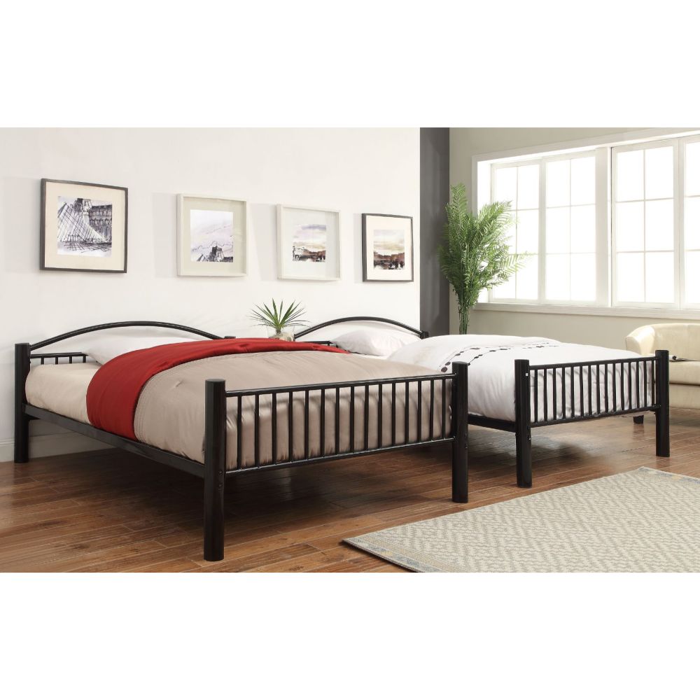 Acme - Cayelynn Full/Full Bunk Bed 37390BK Black Finish