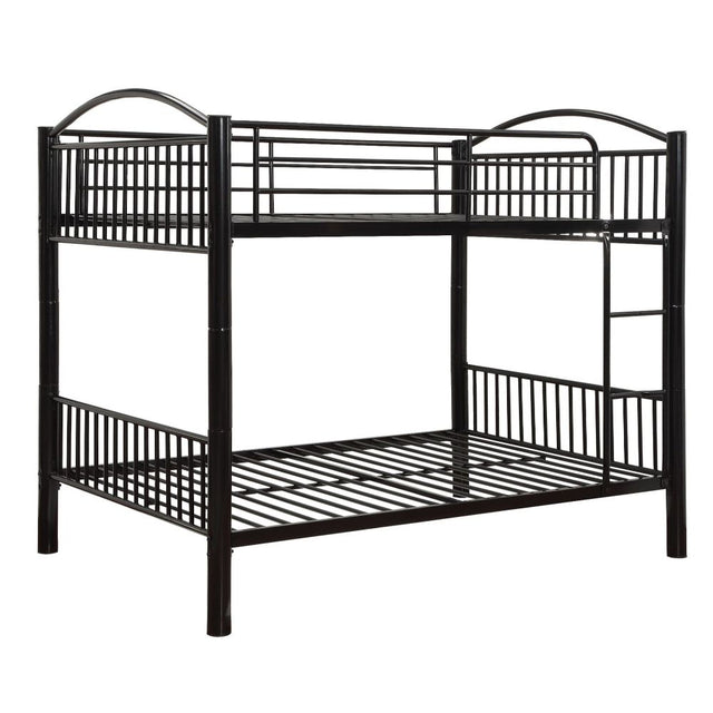 Acme - Cayelynn Full/Full Bunk Bed 37390BK Black Finish