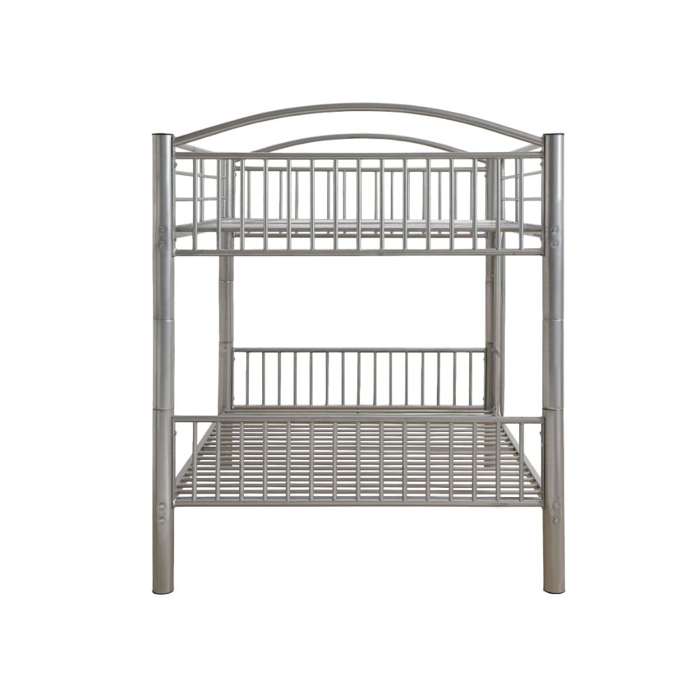 Acme - Cayelynn Full/Full Bunk Bed 37390SI Silver Finish