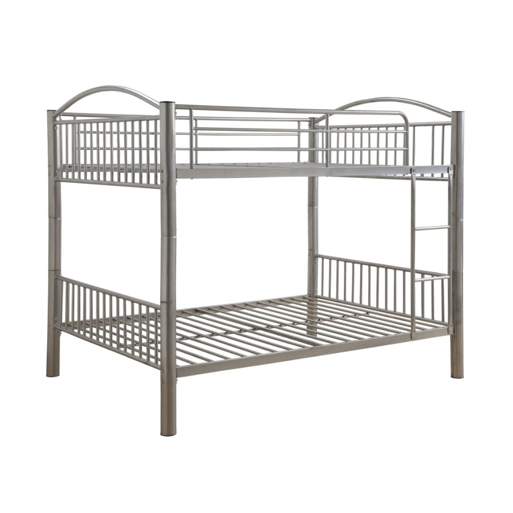 Acme - Cayelynn Full/Full Bunk Bed 37390SI Silver Finish
