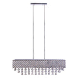 Cinderella Crystal Rectangular Chandelier // 12 Light  | Finesse -  Home Elegance USA