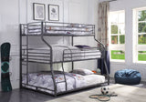 Caius II Twin/Full/Queen Bunk Bed 37450 Gunmetal Finish | Acme - 37450 - Home Elegance USA - 1