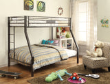 Acme - Limbra Twin/Full Bunk Bed 37510 Sandy Brown Finish
