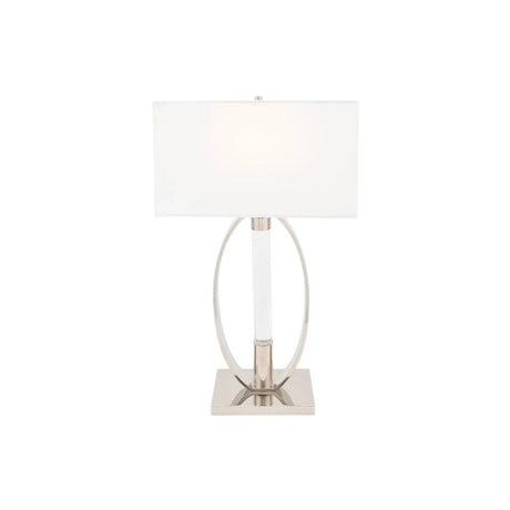 Sparkling Crystal & Chrome Table Lamp // 2 Light  | Finesse - sold by Home Elegance USA