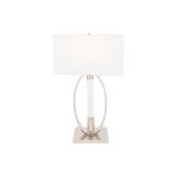 Sparkling Crystal & Chrome Table Lamp // 2 Light  | Finesse