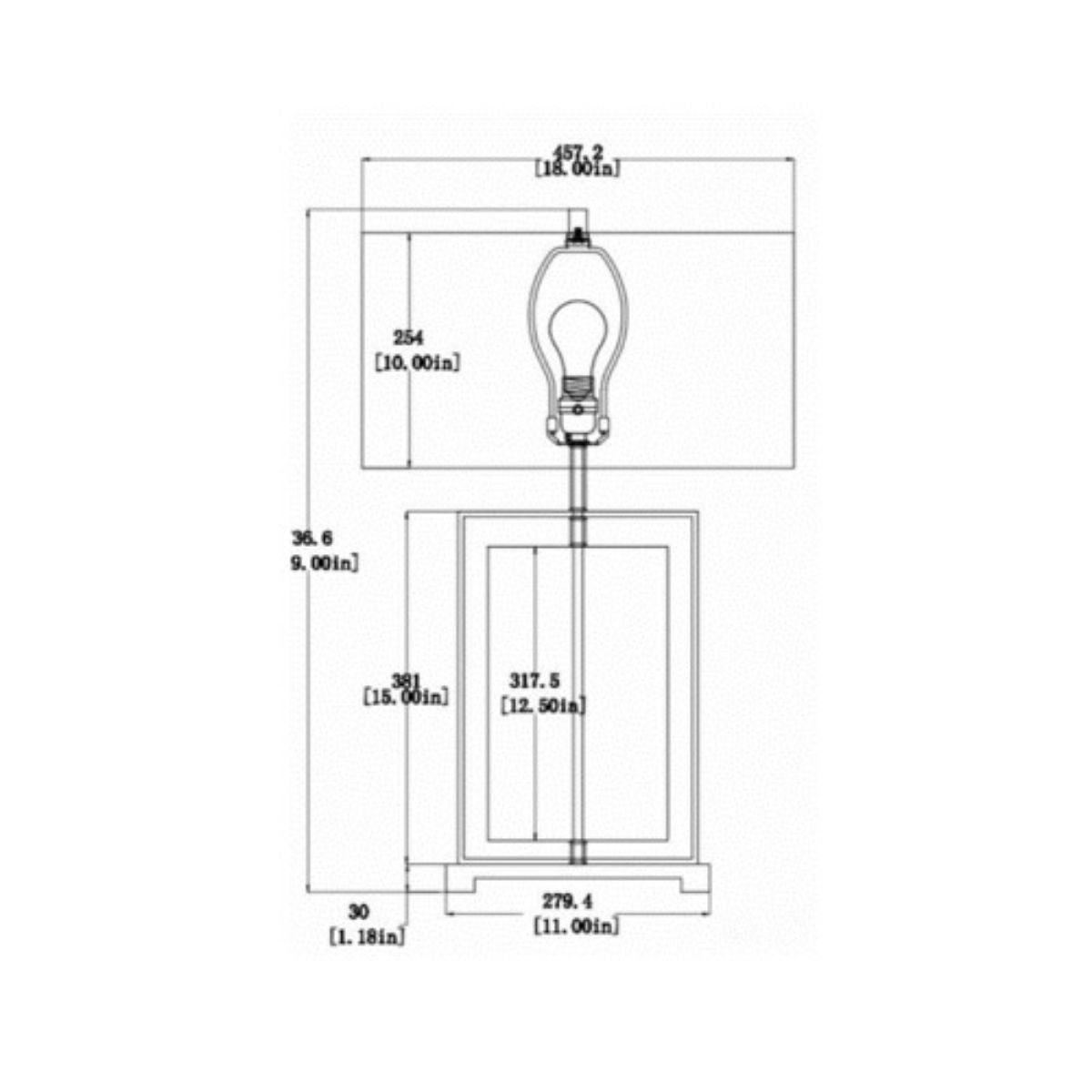 Table lamp with Shade  | Finesse