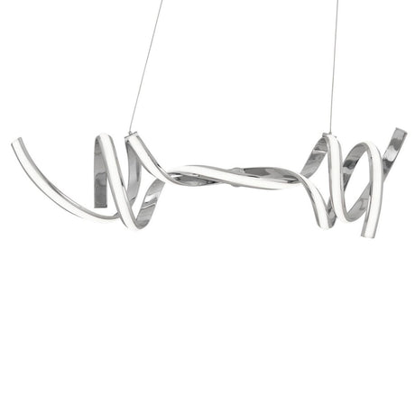 Munich LED Horizontal Chandelier // Chrome  | Finesse -  Home Elegance USA