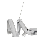 Munich LED Horizontal Chandelier // Chrome  | Finesse -  Home Elegance USA